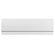 Milano - 1600mm Modern Bath Side Panel - White