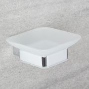 Milano Arvo - Modern Soap Dish - Chrome