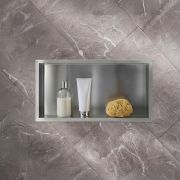 Milano - 640mm x 340mm Rectangular Shower Niche - Choice of Finish