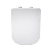 Milano Avenham - White Soft Close Quick Release Top Fix Toilet Seat