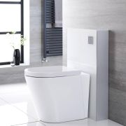 Milano Arca - White 500mm Back to Wall WC Unit (Excluding Pan)