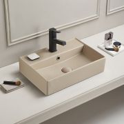 Milano Elements - Rectangular Countertop Basin - 505mm x 370mm (No Tap ...