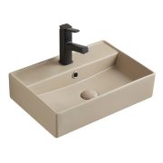 Milano Elements - Rectangular Countertop Basin - 505mm x 370mm (No Tap ...