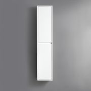 Milano Bromley - Waterproof 1500mm Tall Wall Hung Bathroom Storage Cabinet - Choice of Finish