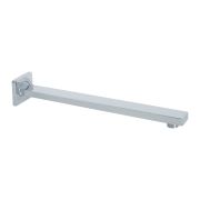 Milano Arvo - Wall Mounted Rectangular Shower Arm - Chrome