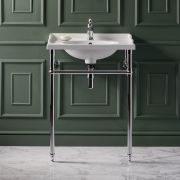 Milano Elizabeth - 630mm Traditional Basin and Washstand - Choice of Finish