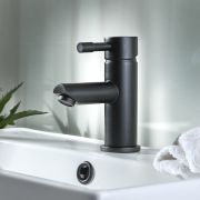 Milano Nero - Mono Basin Mixer Tap - Black