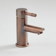 Milano Amara - Modern Mono Basin Mixer Tap - Aged Bronze