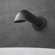 Milano Elizabeth - Traditional Wall Mounted Bath Spout - Black