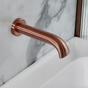 Milano Elizabeth - Traditional Wall Mounted Bath Spout - Brushed Copper