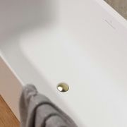 Crosswater - Push Button Waste for Freestanding Bathtubs – Choice of Finish