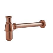 Milano Elizabeth - Basin Bottle Trap - Brushed Copper