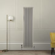 Milano Windsor - 1800mm Vertical Traditional Triple Column Radiator - Choice of Neutral Finishes and Sizes