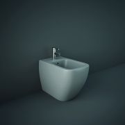 RAK Feeling - Matt Grey Square Back to Wall Bidet