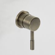 Milano Clarus - Modern Manual Shower Valve - One Outlet - Aged Gold