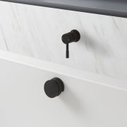 Milano - Modern One Outlet Mixer Valve with Overflow Bath Filler and Waste - Choice of Finish