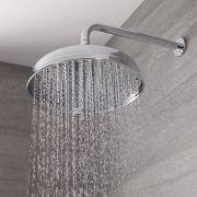 Milano Elizabeth - 300mm Traditional Apron Shower Head - Chrome