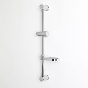 Milano Select - Modern Shower Riser Rail - Chrome