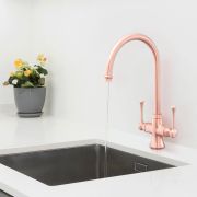 Rangemaster Estuary - Traditional Kitchen Mixer Tap with Swivel Spout - Choice of Finish