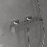 Villeroy & Boch Universal - Thermostatic Square Bar Shower Valve - Choice of Finish