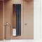 Carisa Entree - Aluminium Vertical Designer Radiator with Mirror - Choice of Finish