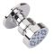 Milano Mirage - Modern Front Fix Pack of 4 Round Body Jets - Chrome