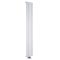 Milano Skye - Aluminium White Vertical Designer Radiator - 1800mm x 280mm