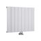 Milano Skye - Aluminium White Horizontal Designer Radiator - 600mm x 755mm