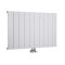 Milano Skye - Aluminium White Horizontal Designer Radiator - 600mm x 945mm