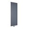 Milano Skye - Anthracite Aluminium Vertical Designer Radiator - 1600mm x 565mm (Single Panel)
