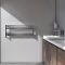 Carisa Fame - Aluminium Horizontal Heated Towel Rail - 400mm x 1000mm - Choice of Finish