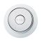 Milano – Traditional Round Flush Plate – Chrome