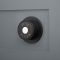 Milano – Traditional Round Flush Plate - Black