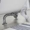 Milano Elizabeth - Traditional Shallow Seal Bath Trap and Outlet Pipe - Chrome