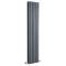 Milano Capri - Anthracite Flat Panel Vertical Designer Radiator - 1780mm x 354mm (Double Panel)