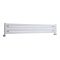 Milano Aruba - White Horizontal Designer Radiator - 236mm x 1600mm (Single Panel)