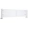 Milano Capri - White Flat Panel Horizontal Designer Radiator - 354mm x 1600mm (Double Panel)