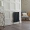 Milano Esme - Anthracite Horizontal Aluminium Traditional Column Radiator - 600mm x 405mm (Double Column)