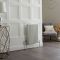 Milano Esme - White Horizontal Aluminium Traditional Column Radiator - 600mm x 405mm (Double Column)