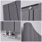 Milano Solis - Aluminium Vertical Designer Radiator - Choice of Size and Finish