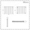 Milano Aruba Ayre - Aluminium White Horizontal Designer Radiator - 600mm x 830mm (Double Panel)