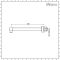 Milano - Modern Round Wall Mounted Shower Arm - Chrome