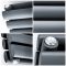 Milano Aruba - Anthracite Horizontal Designer Radiator - 472mm x 1780mm (Double Panel)