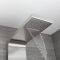 Milano Select - Modern Exposed Thermostatic Shower Tower Panel with Large Shower Head, Hand Shower and Body Jets - Chrome
