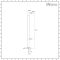 Milano Elizabeth - Traditional Floor Standing Bath Tap Legs - Chrome