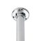Milano Elizabeth - Traditional Ceiling Mounted Shower Curtain Ring - Chrome