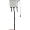 Milano Elizabeth - High Level Toilet Flush Kit - Black