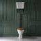 Milano Elizabeth - High Level Toilet Flush Kit - Black