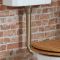 Milano Elizabeth - Low Level Toilet Flush Kit - Brushed Gold