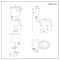 Milano Richmond - Traditional Low Level Toilet with Cistern - Choice of Flush Kit Finish and Seat